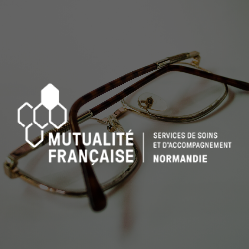 Logo Mutualité Française Normandie Blanc