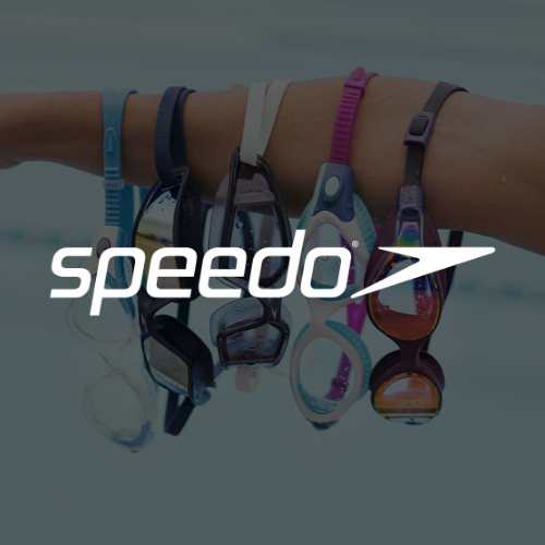 Logo Speedo blanc