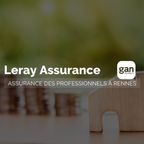 Logo blanc Leray Assurance Gan