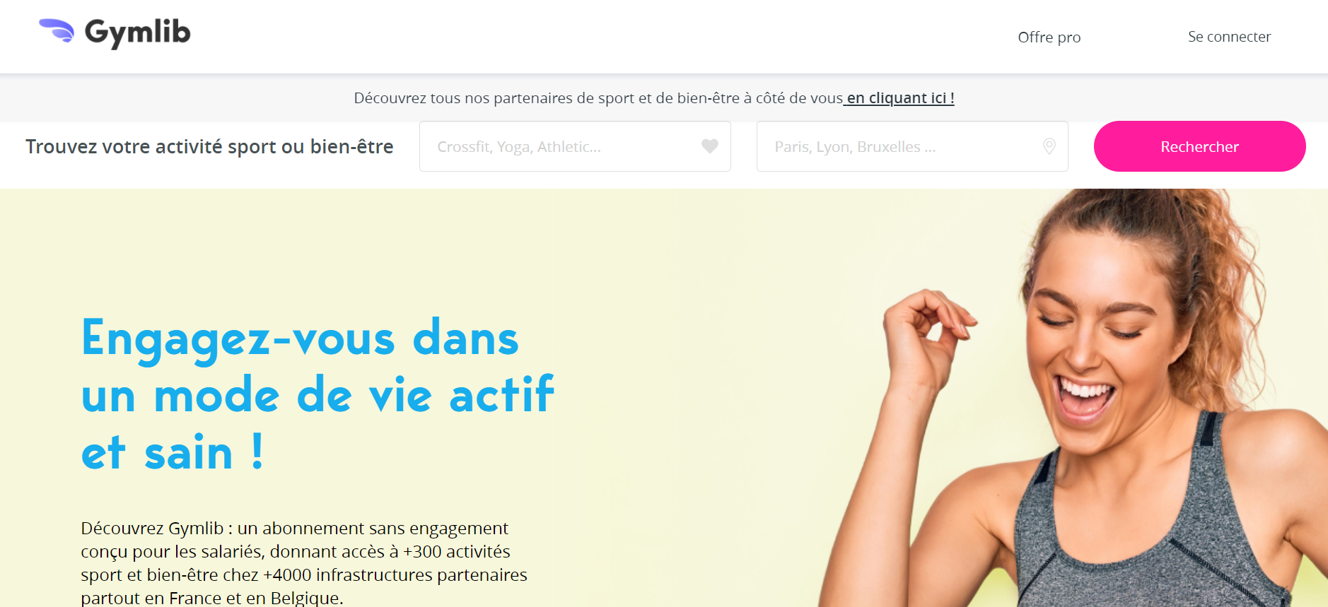 Une séance de parrainage sportif avec Gymlib ? - We Love Customers